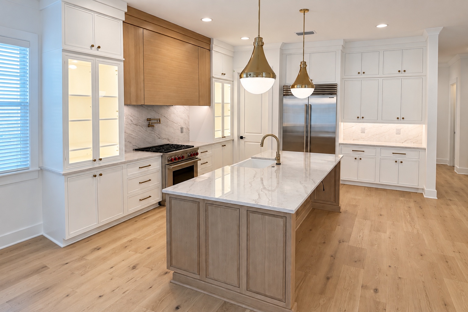 Custom kitchen in a Tampa Heights residence